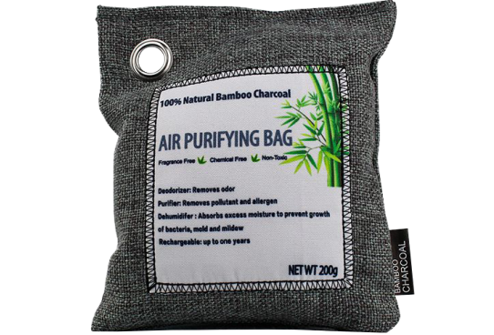 Bolsa purificadora de aire PureAir Max de carbón de bambú, 200 g